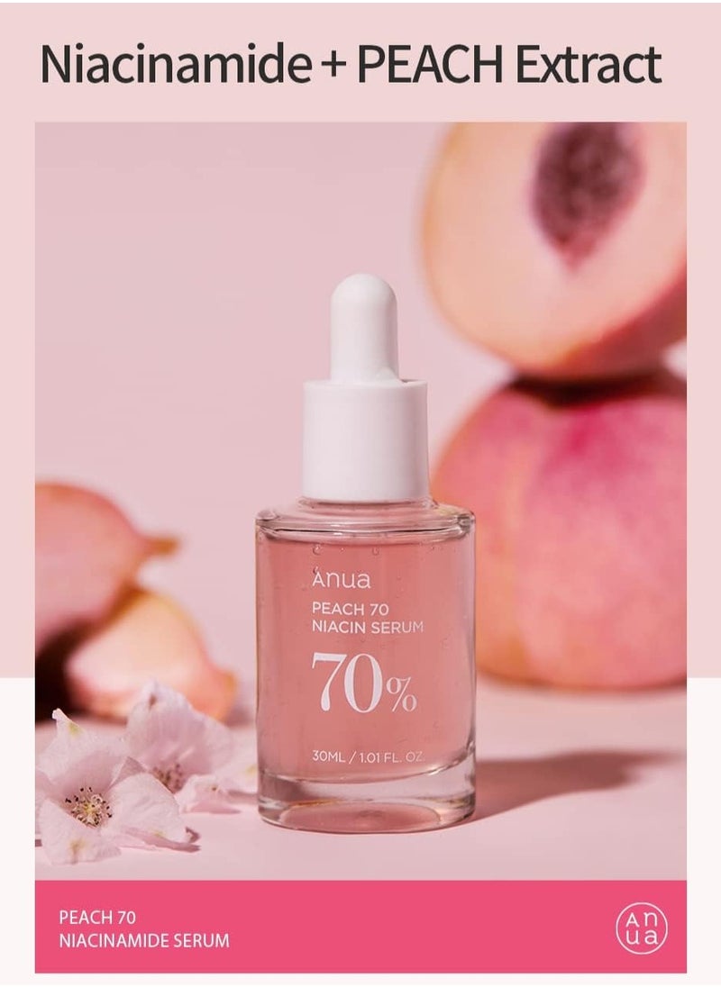 Anua - Peach 70% Niacin Serum 30ml - Image 1