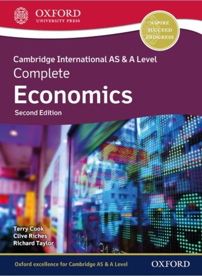 Cambridge International AS A Level Complete Economics Student Book Second Edition - Paperback