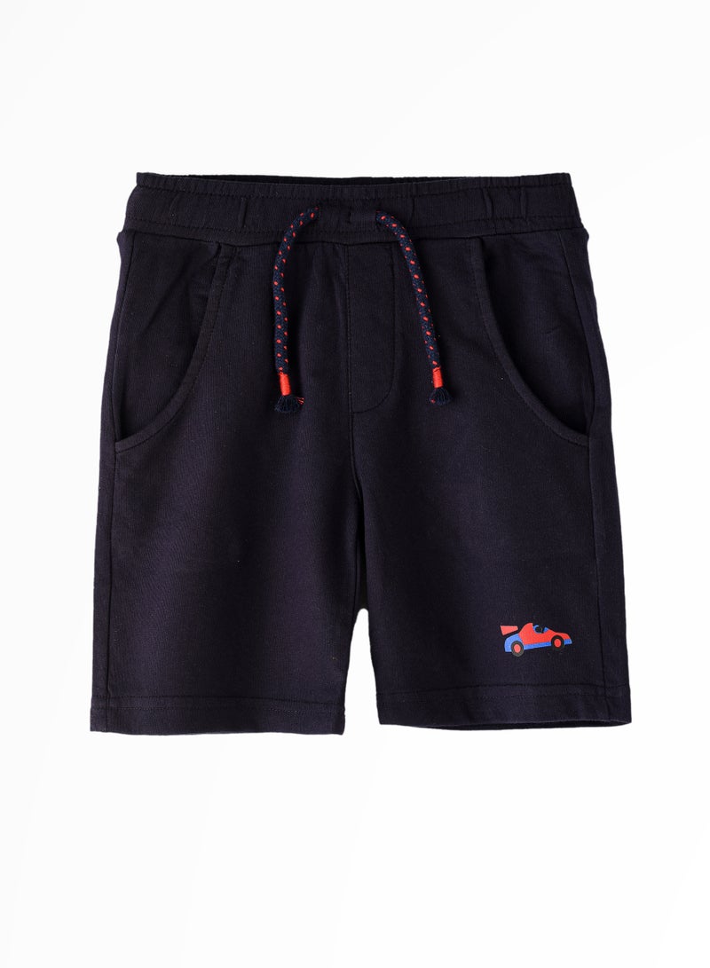 JAM Sunshine Adventures: Boys' Soft Knit Shorts Breathable Comfort & Playful Style  - Image 1