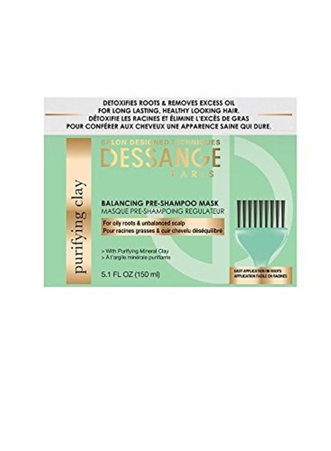Dessange Balancing Pre-Shampoo Mask, 5.1 Fl Oz - Image 1