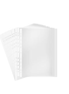 A4 Transparent file 100 Pcs Clear Plastic Folder Punched Pockets for Filing Paper & Documents (60 mic) - pzsku/ZE98A7E910AA44757035DZ/45/_/1718635301/ff3eec71-5763-4e3c-9b23-eac2e7366089