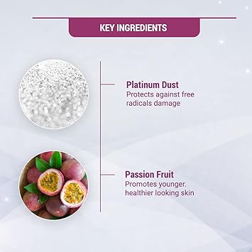 LOTUS HERBALS Lotus Herbals Radiant Platinum Facial Kit With Platinum Dust Passion Fruit 170g Multi Use  - Image 5
