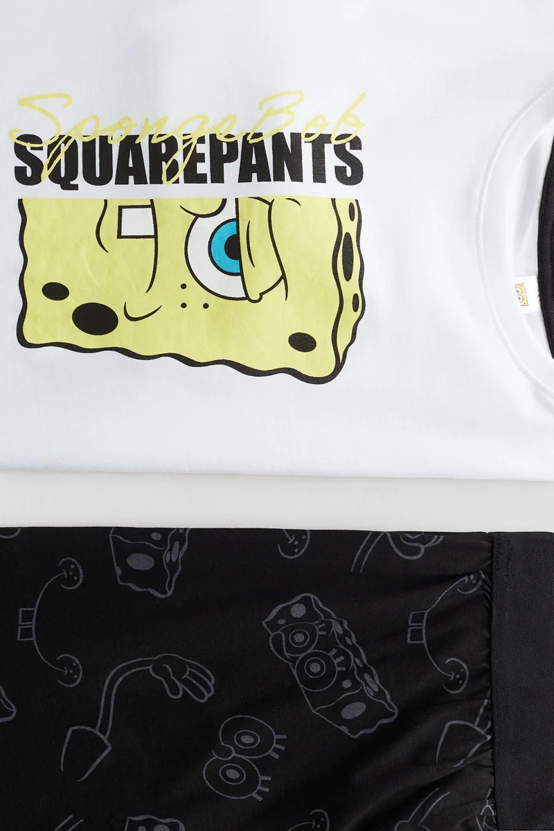 H&M Print-motif cotton pyjamas