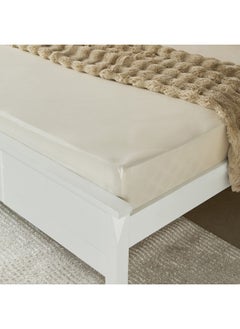Home Box Essential Solid Cotton King Fitted Sheet 210 x 36 x 180 cm  - Image 2