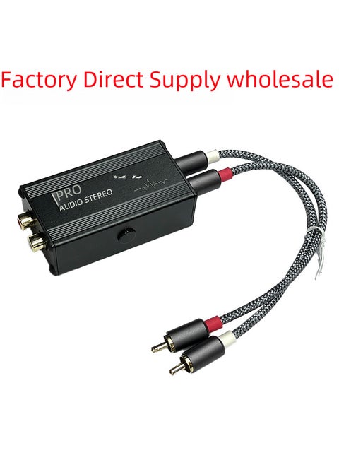 Professional Audio Isolator R2 Noise Filter Gold RCA