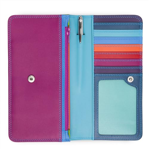 mywalit Medium Matinee Leather Wallet | 10 Card Slots | ID Window & Coin Pocket | Liguria | Stylish & Compact Accessory for Men & Women | Perfect for Everyday Use - Image 2