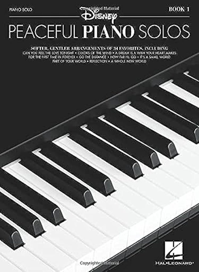 DISNEY PEACEFUL PIANO SOLOS