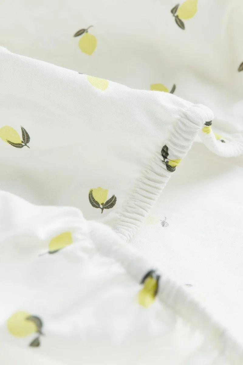 H&M Cot fitted sheet
