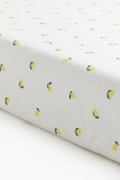 اتش اند ام ملاءة سرير قطنية