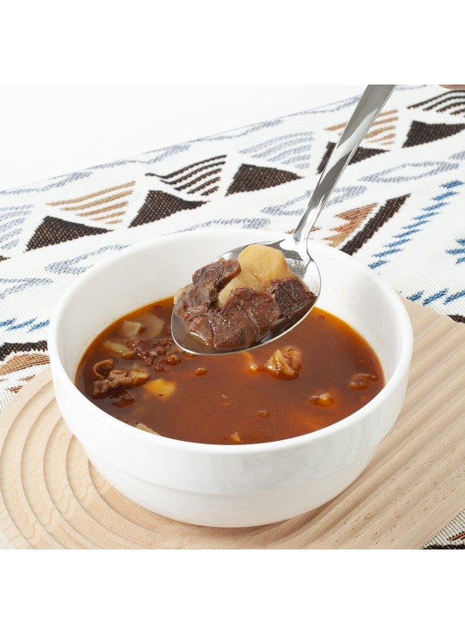 هابي كيت مجموعة ملاعق تقديم من الفولاذ المقاوم للصدأ مكونة من 3 قطع مع ملعقة مشقوقة وملعقة تقديم وملعقة مثقبة ومغرفة حساء وأدوات مطبخ للطهي وملعقة طبخ - Image 3