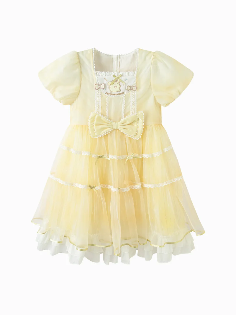 Kids Girls Woven one-piece dress