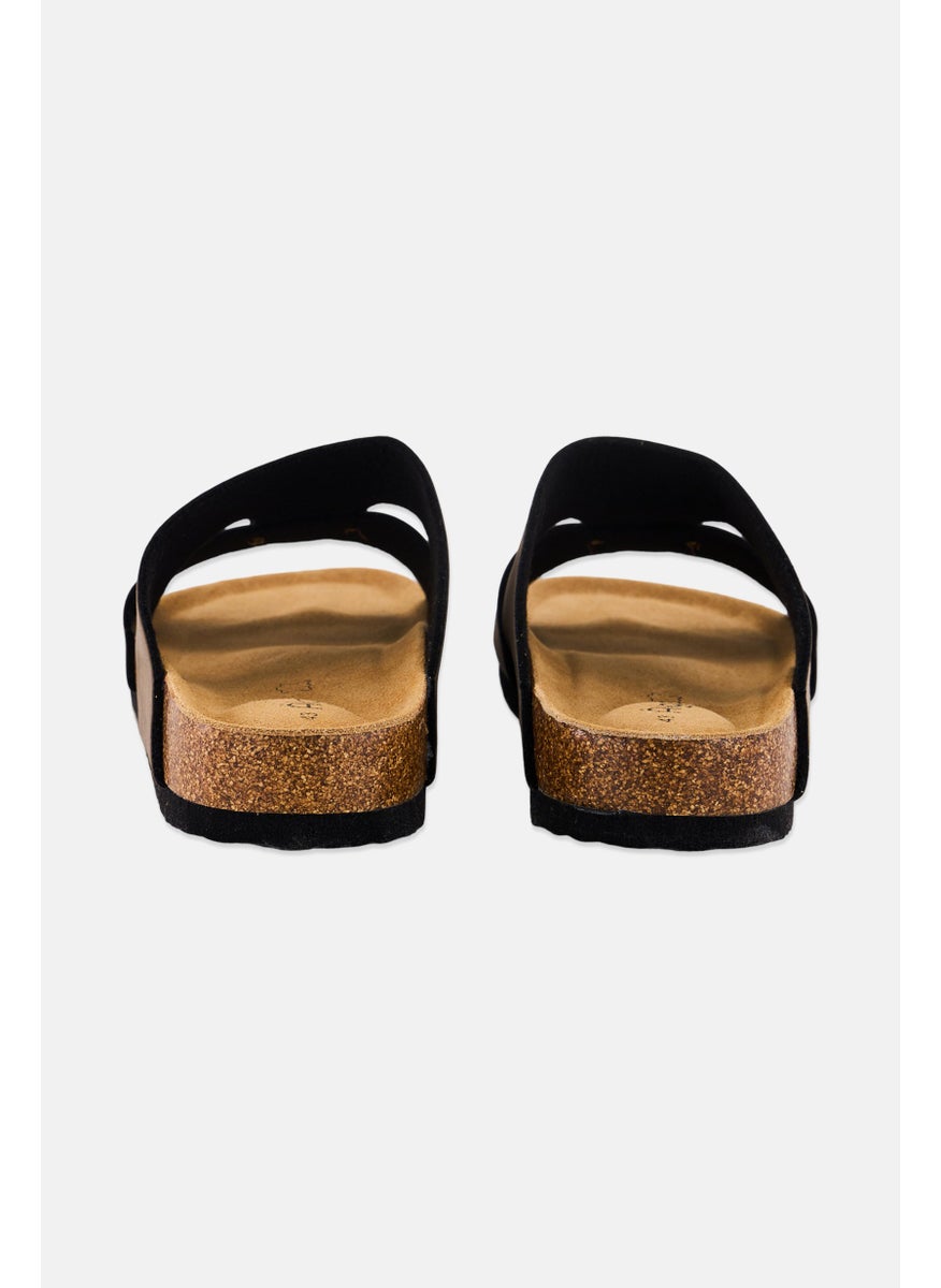 Algspar Men Slip On Cork Sandals, Brown  - Image 2