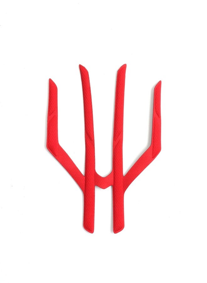 PAXLAMB Helmet Inner Padding Foam Pads Kits Sealed Sponge Protective Lining Protection Liner Cushion Mat Set for Outdoor Sports Cycling Bike Motorcycle Bicycle Riding Accessories (Red) - Image 3