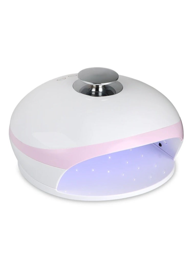 مجفف أظافر SML أبيض وردي 180 واط HK SML S1 عالي الجودة الأكثر مبيعًا طلاء أظافر جل LED سريع التجفيف - Image 3