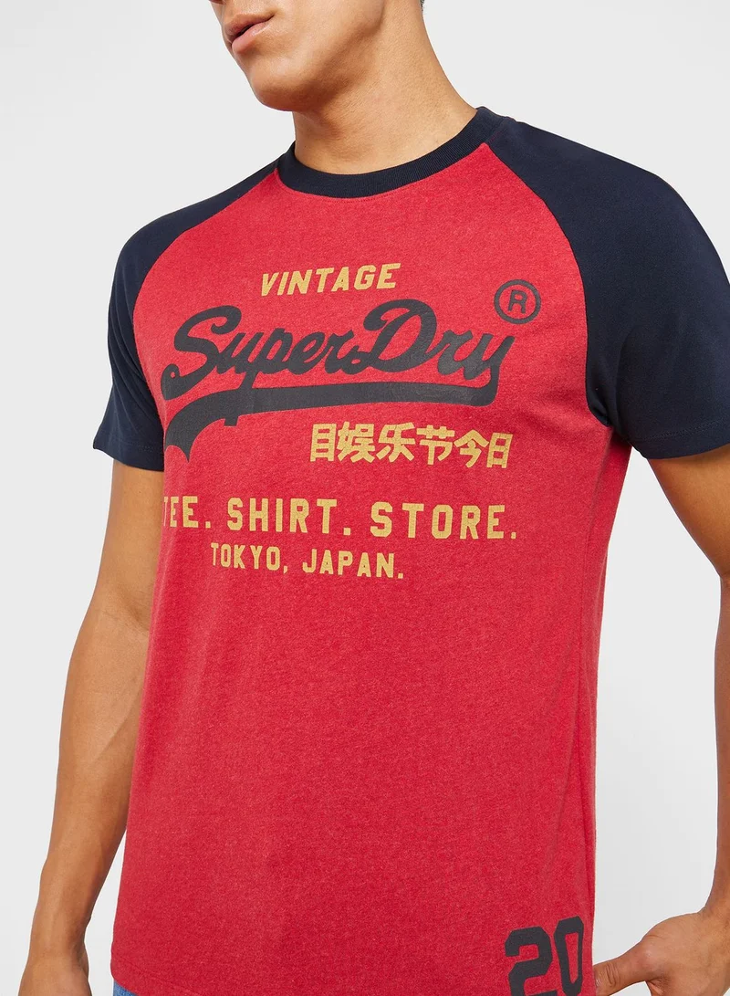 Superdry Color Block Crew Neck T-Shirt