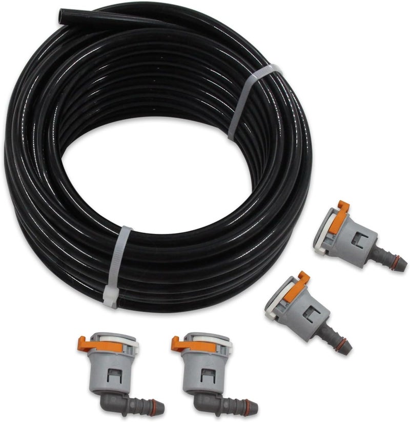 WnSEu 25 Feet 3/8" Nylon Fuel Line Repair Kit - Image 4