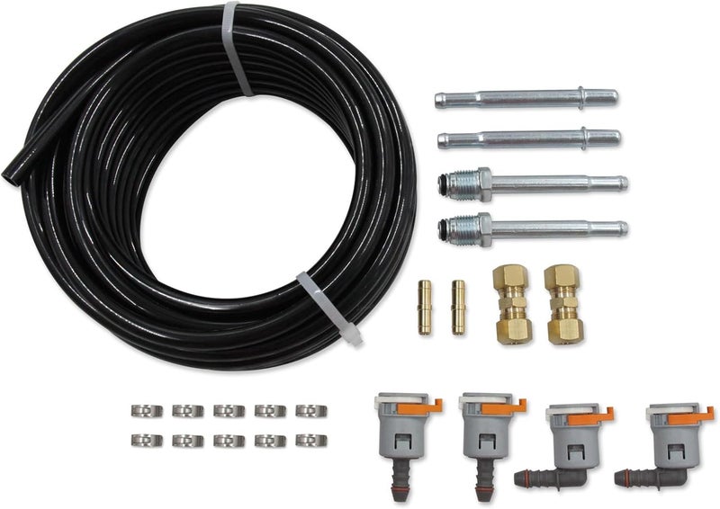 WnSEu 25 Feet 3/8" Nylon Fuel Line Repair Kit - Image 2