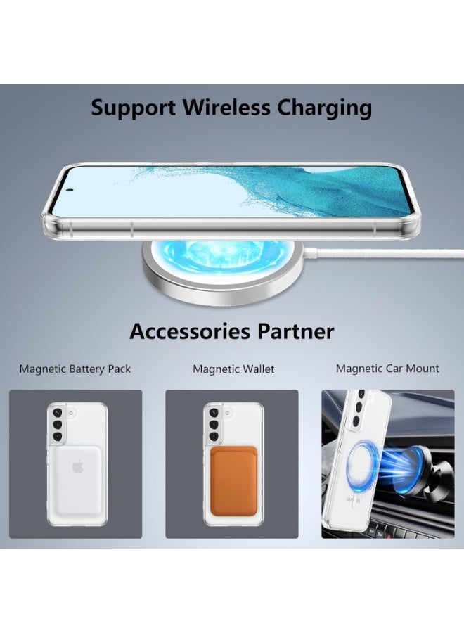 Magnetic Case Samsung Galaxy S22 - Shockproof Protection, Anti-Scratch Cover - Image 4