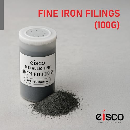 EISCO Fine Iron Filings (100g) | Easy Sprinkle Magnetism Science Experiment Kit | Perfect for Classroom Projects, Physics Activities, STEM Learning, and Educational Fun for Kids and Adults - Image 5
