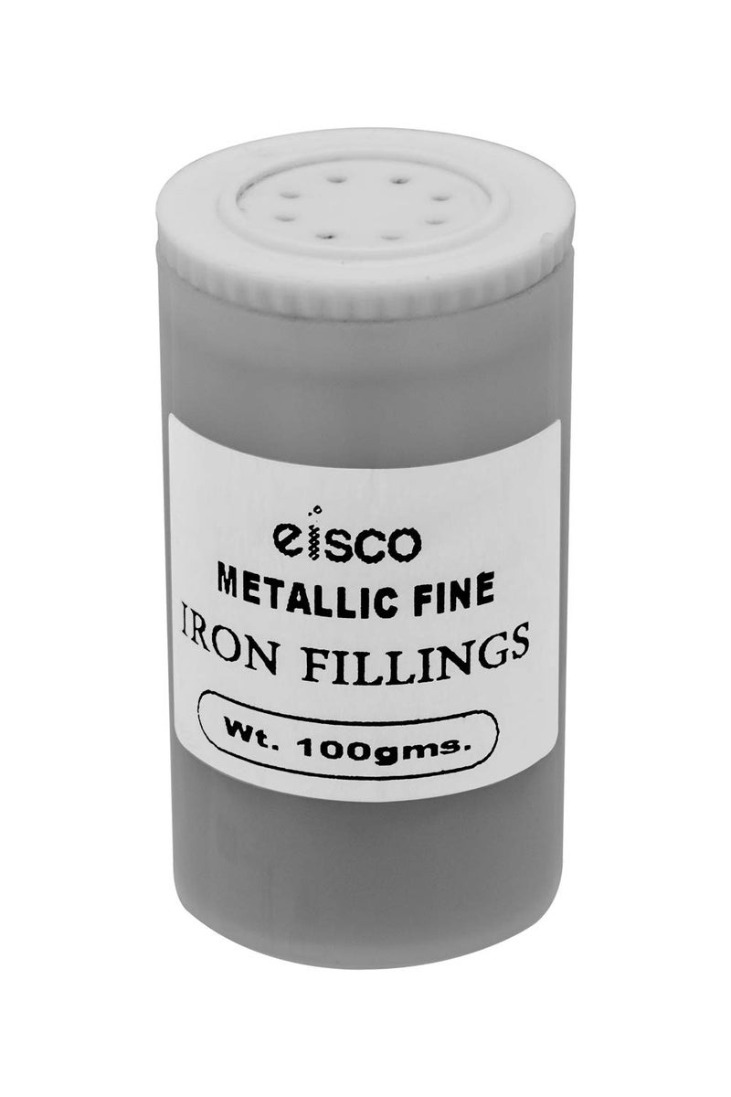 EISCO Fine Iron Filings (100g) | Easy Sprinkle Magnetism Science Experiment Kit | Perfect for Classroom Projects, Physics Activities, STEM Learning, and Educational Fun for Kids and Adults - Image 1