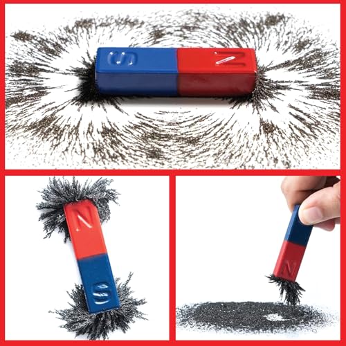 EISCO Fine Iron Filings (100g) | Easy Sprinkle Magnetism Science Experiment Kit | Perfect for Classroom Projects, Physics Activities, STEM Learning, and Educational Fun for Kids and Adults - Image 4