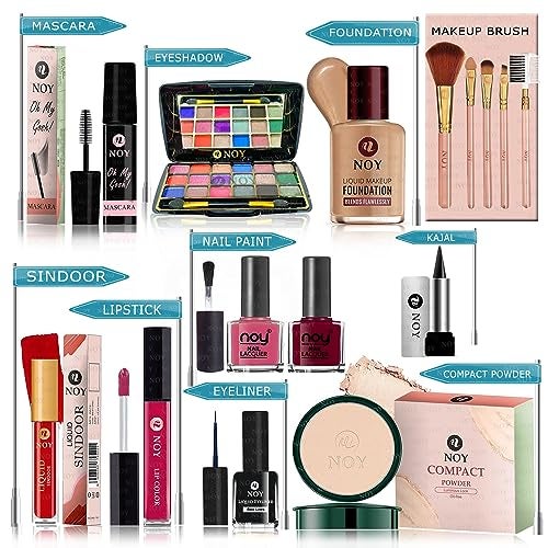 NOY Beauty Makeup Kit For Girls Perfect Party, Wedding,Bridal,Birthday (Pack Of-15) #YN220 - Image 1