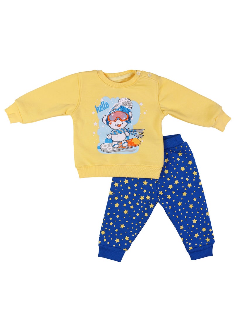 Zercon Winter Pajama Set for Newborn Babies 1241 - Image 1