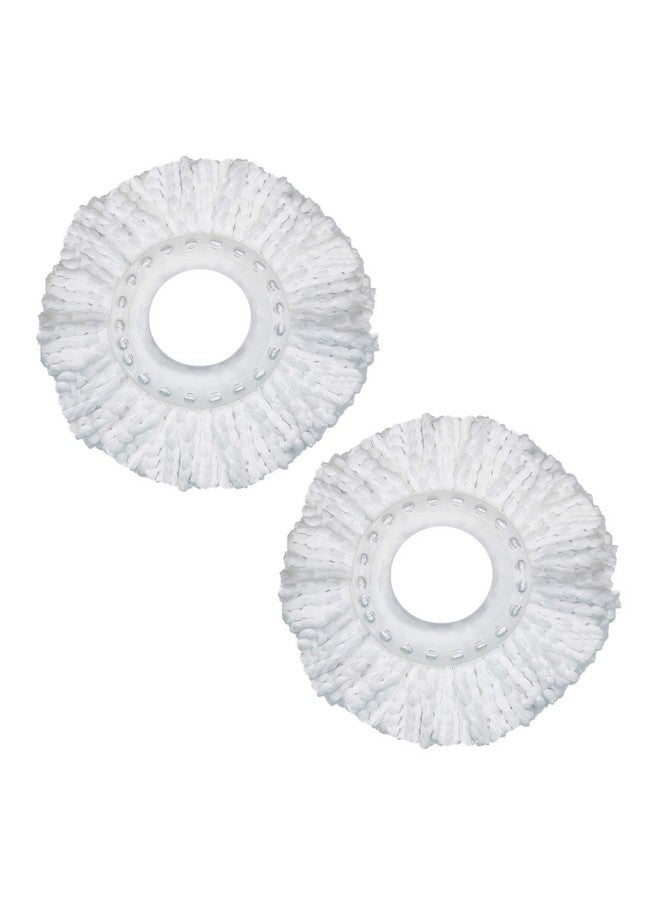 Freshome Extremely Absorbent Premium Microfibre Spin Mop Head Refill for Floor Cleaning (Pack of 2) - Image 1