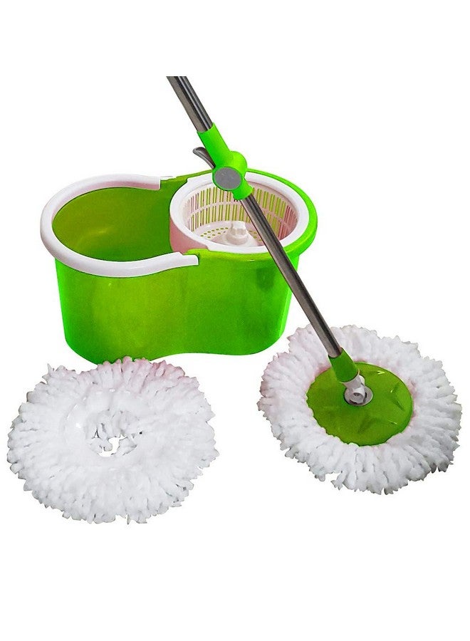 Freshome Extremely Absorbent Premium Microfibre Spin Mop Head Refill for Floor Cleaning (Pack of 2) - Image 4
