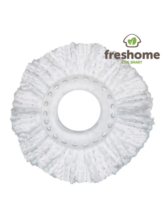 Freshome Extremely Absorbent Premium Microfibre Spin Mop Head Refill for Floor Cleaning (Pack of 2) - Image 3