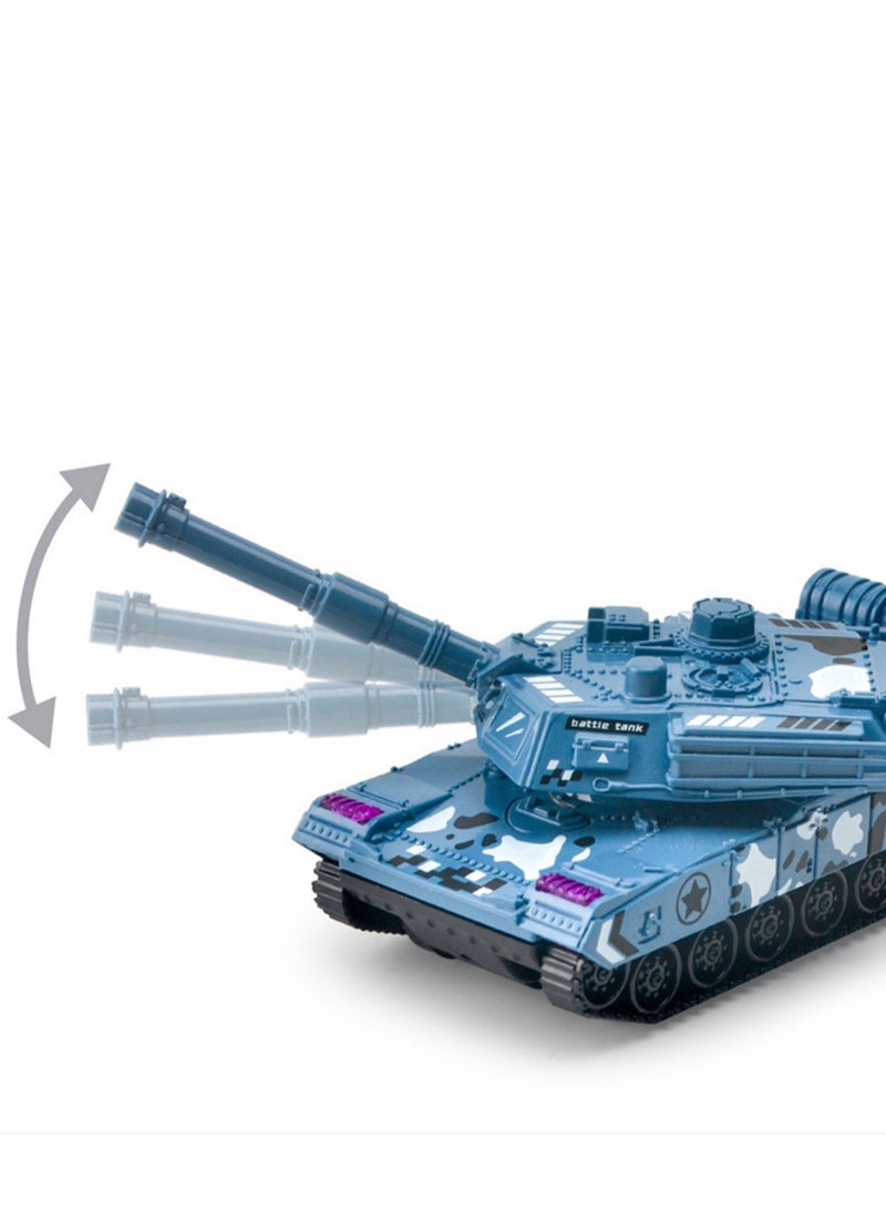 لعبة سيارة القصور الذاتي للأطفال محاكاة نموذج دبابة عسكرية للأولاد على الطرق الوعرة (التمويه الأخضر) - Image 5