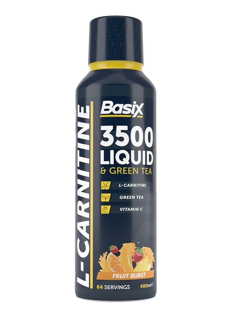 L-Carnitine Liquid - Fruit Punch - (480 ml)