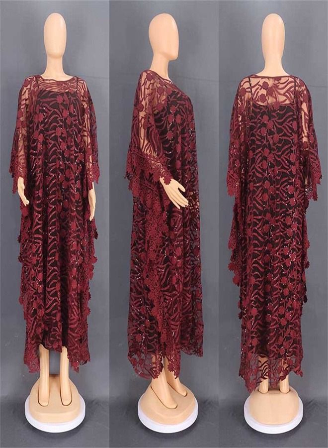 Loquat Women's Fashionable Oversize Dress Abaya 