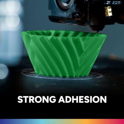 OVERTURE PLA Filament 1.75mm, Neatly Wound 3D Printer Filament 1kg Spool (2.2lbs), Dimensional Accuracy +/- 0.02 mm, Fit Most FDM 3D Printers (Green) - Image 4