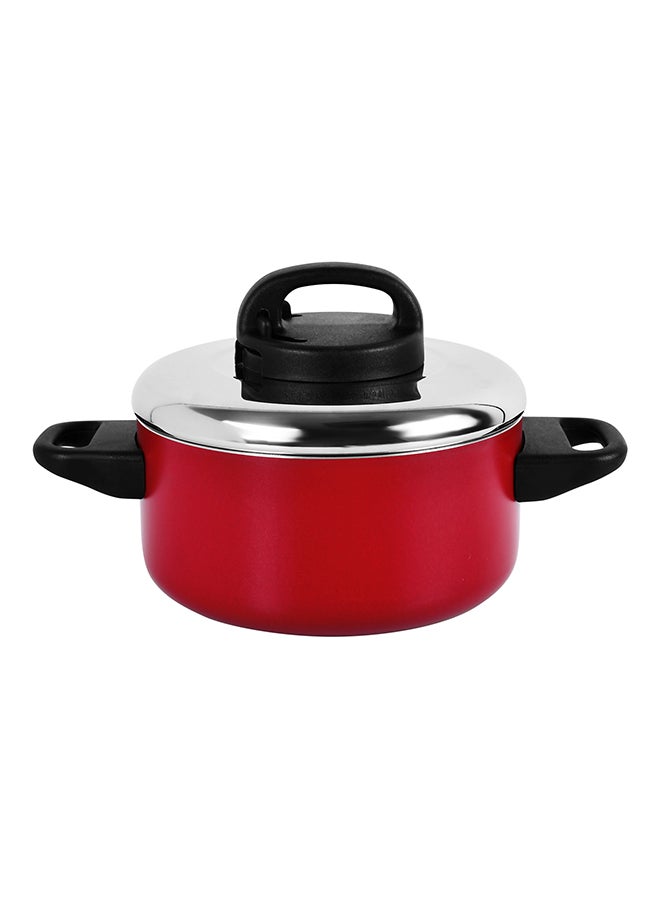 Prestige Classique 1.4l/16cm Covered Sauce Pot Red 16cm - Image 1