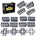 MOCBROPCS 103pcsCity Train Tracks Extension Accessory Set Compatible with Major City Train Sets 60205 60238 Railroad Building Toy for Kids Gift for Train Enthusiasts40 Curved 56 Straight 7 Crossing Rails - Image 2