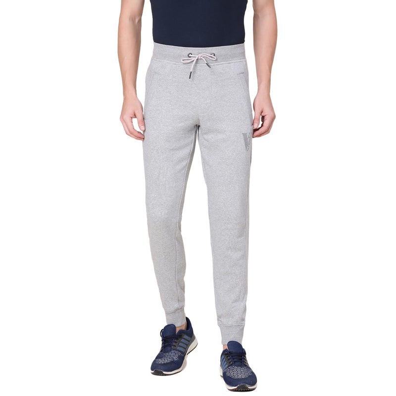 Van Heusen Athleisure Men's Track pants(50044_Grey Melange_Medium_Grey_Medium) - Image 5