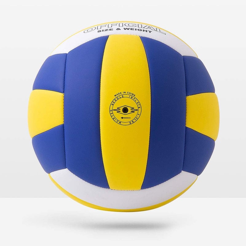 Runleaps Volleyball, Waterproof Indoor Outdoor Volleyball for Beach Game Gym Training (Official Size 5) - Image 3