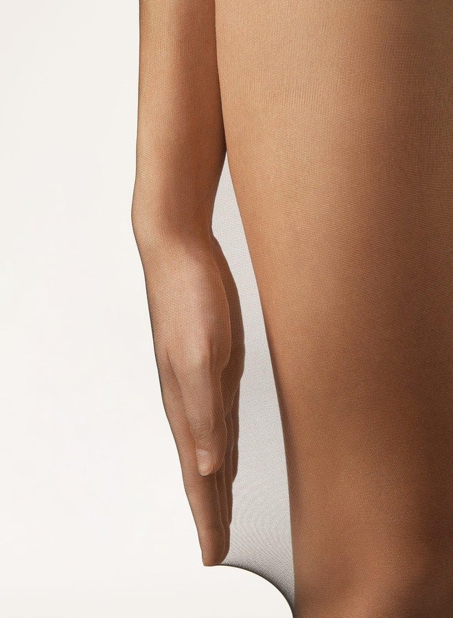 CALZEDONIA Woman's 20 Denier Ultra Comfort Sheer Tights in Black, Size S - Image 5