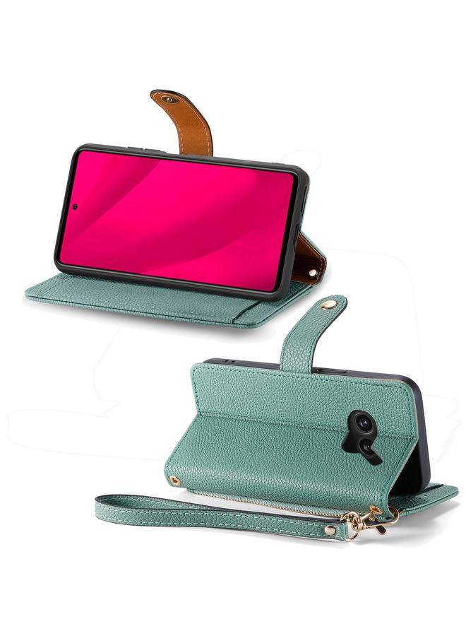 S-TOP Case For Nothing Phone 2a Plus Love Zipper Lanyard Leather Phone Case - Image 4