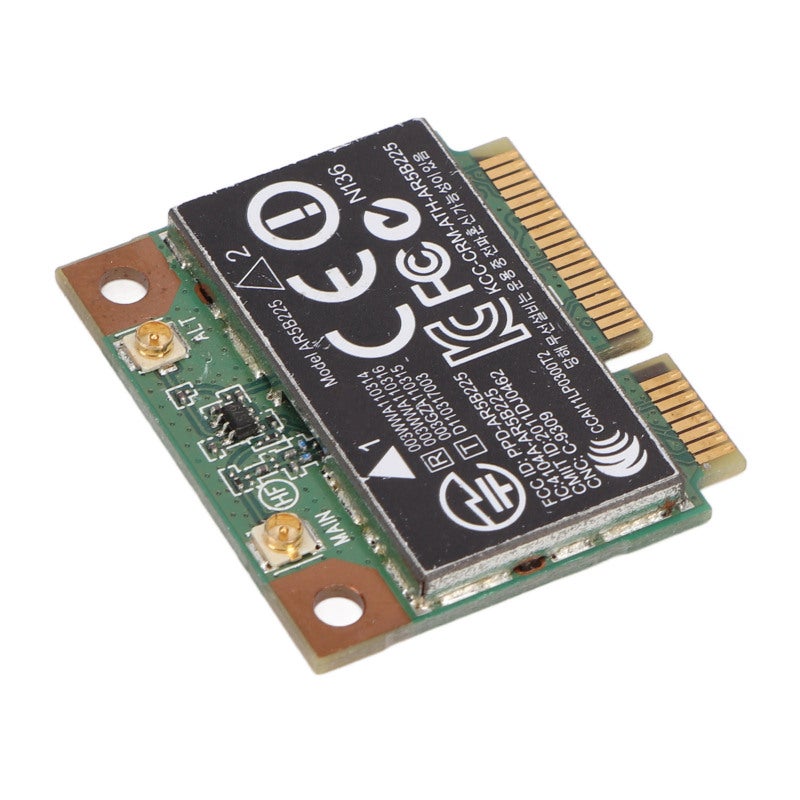 بطاقة شبكة Mini PCIe عالية السرعة بسرعة 300 ميجابت في الثانية - بطاقة Wi-Fi بتقنية التوصيل والتشغيل مصنوعة من مادة PCB للكمبيوتر المحمول من HP - Image 3
