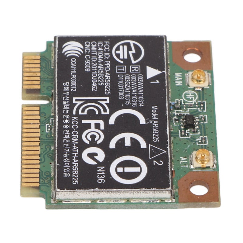 بطاقة شبكة Mini PCIe عالية السرعة بسرعة 300 ميجابت في الثانية - بطاقة Wi-Fi بتقنية التوصيل والتشغيل مصنوعة من مادة PCB للكمبيوتر المحمول من HP - Image 1