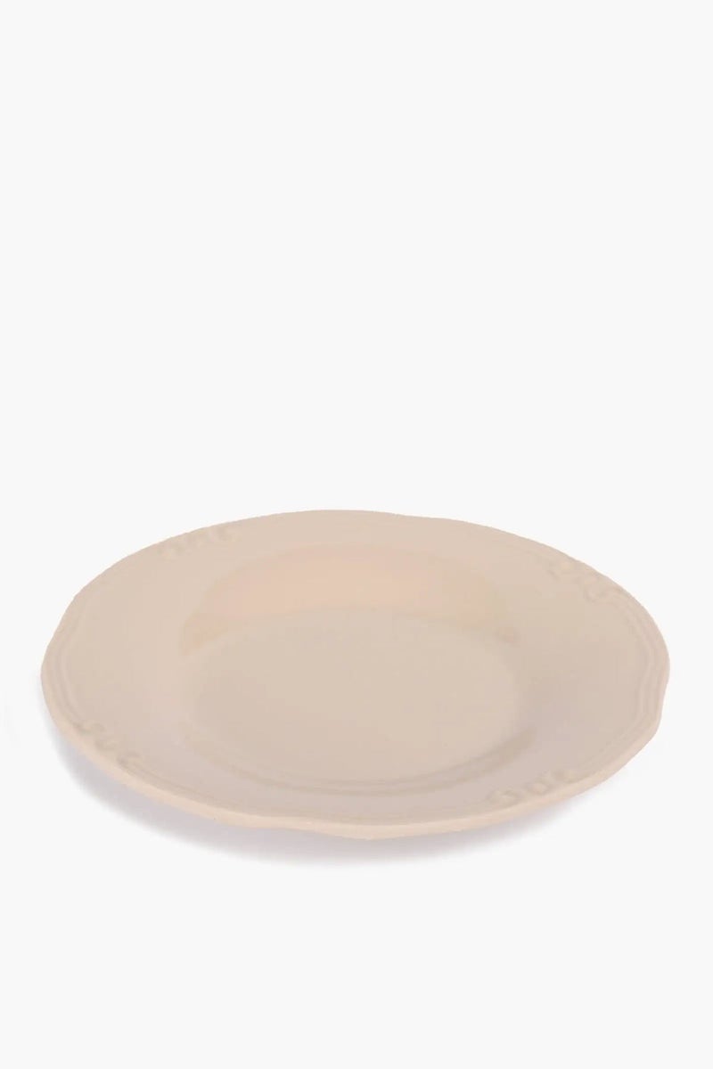 Carina Melamine Side Plate with Decorative Edge (17cm) - Image 1