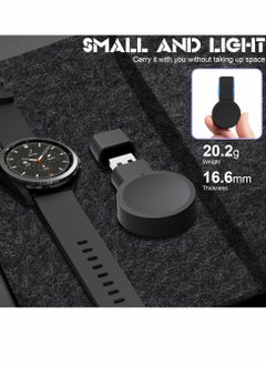 Excefore Samsung Galaxy Watch 5/4/3 Active 2 Charger USB Travel Cordless Wireless car Charger Keychain for Samsung Galaxy Watch5 Pro Watch4 Classic Watch3 Active & Active2 Accessories  - Image 5
