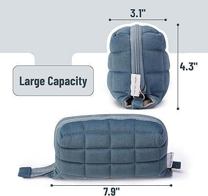Pillow Stationery Pouch Soft Pillow Makeup Bag PillowShaped Pencil Case for School Cosmetics Travel Pen Color Storage Pouch Case School Supplies Pack of 1 Multicolor104 D - Image 3