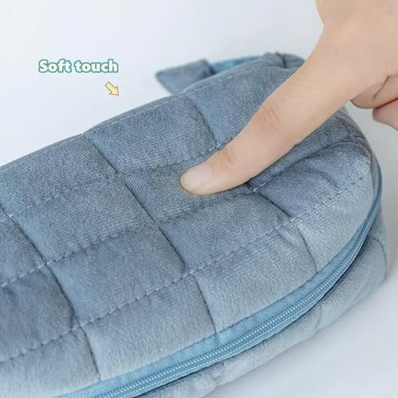 Pillow Stationery Pouch Soft Pillow Makeup Bag PillowShaped Pencil Case for School Cosmetics Travel Pen Color Storage Pouch Case School Supplies Pack of 1 Multicolor104 D - Image 4