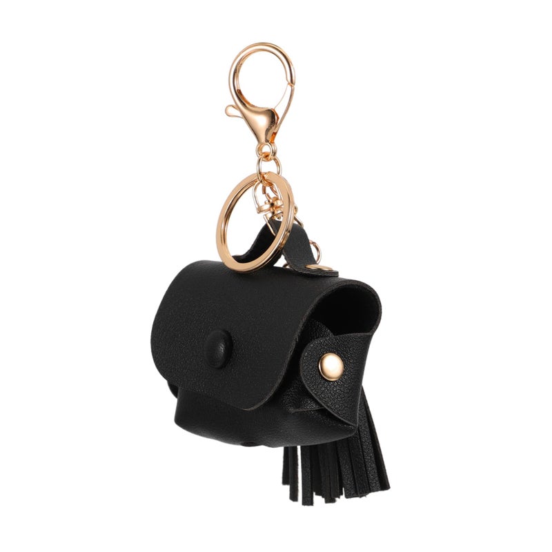 Tassel Headphone Case Cover Wireless Earpiece Protector Lightweight Shell Keychain Bag Accessory - Image 2