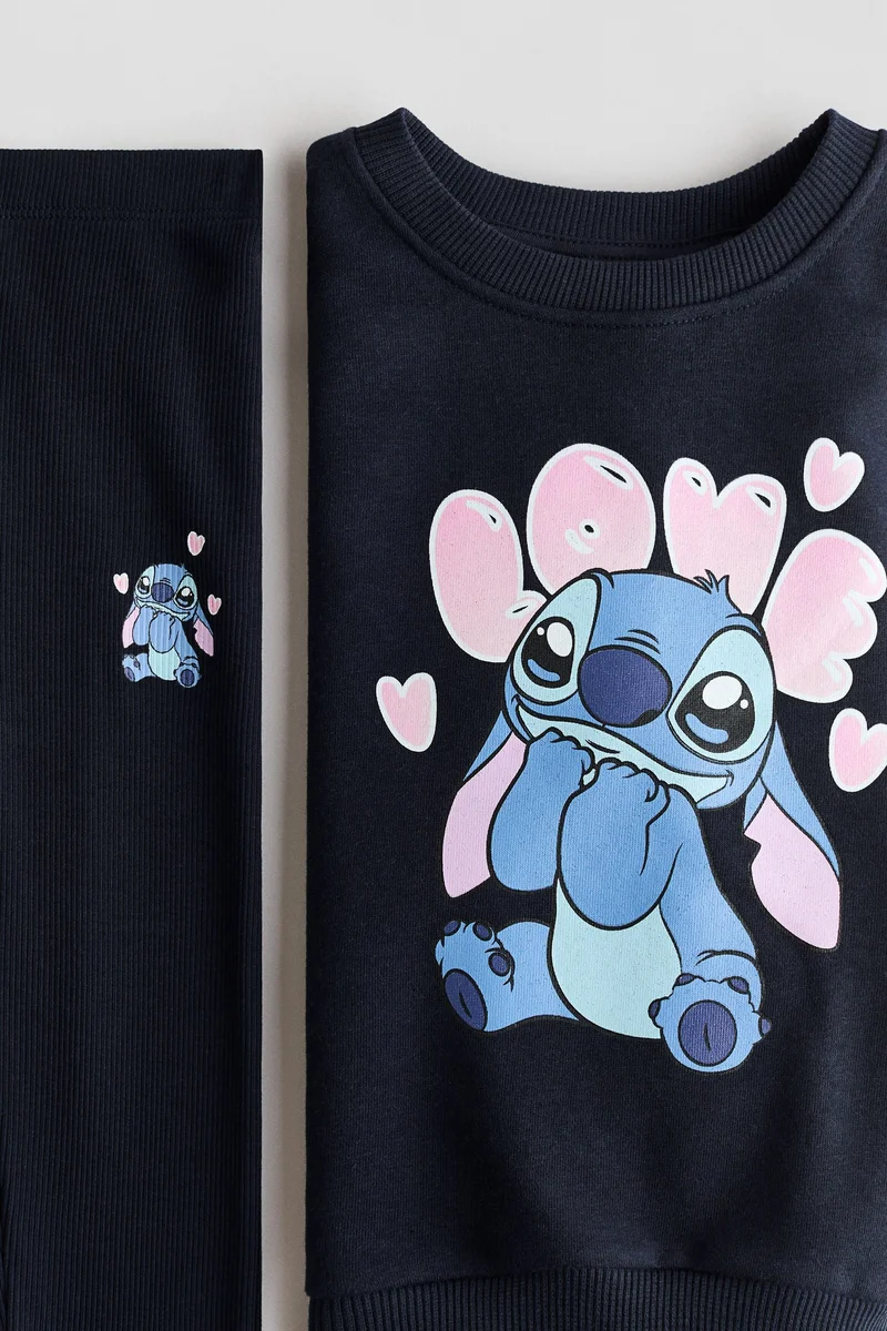 H&M 2-piece top and leggings set