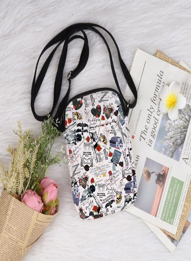 Lywjyb Birdgot Spicy Book Club CrossBody Bag Dark Romance Novels Gift Bookworm Gift (Meadows CR) - Image 4