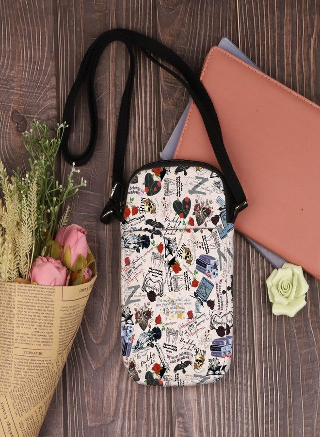 Lywjyb Birdgot Spicy Book Club CrossBody Bag Dark Romance Novels Gift Bookworm Gift (Meadows CR) - Image 3